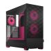 Fractal Design Pop Air Window, Midi Tower, schwarz - magenta mit RGB Fans