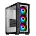 Corsair 220T RGB Tower, Tempered Glass, weiss, ohne Frontlaufwerk