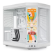 Hyte Y70 Touch Infinite Midi Tower weiss mit Touch Monitor
