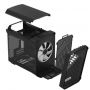 Fractal Design Torrent Nano, Mini Case, schwarz mit Window und RGB Lüftern